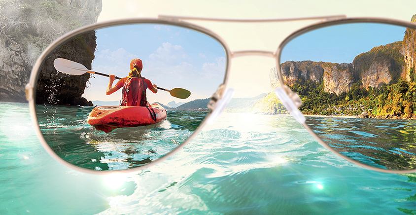 New Polarized Photochromic Photosensitive Sunglasses Fishing